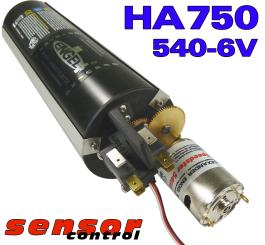 Kolbentank HA750-6V 540 