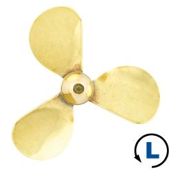 3-Blatt Wasserschraube A LINKS 25mm M2 
