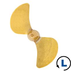2-Blatt Wasserschraube C LINKS 45mm M4 