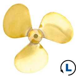 3-Blatt Wasserschraube D LINKS 30mm M4 