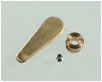 Ruderhebel Ms 27mm mit Stellring 4mm 