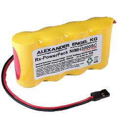 Empfänger-Akku PowerPack NiMH 4,8V/3000mAh SC 